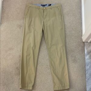 Tommy Hilfiger Tan Chinos Classic Straight-Leg
